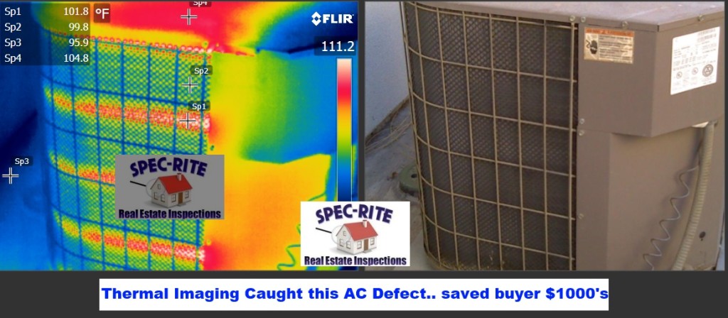 AC Condenser Defect Home Inspection